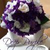 " Deep Purple " ____ Grande  __bouquets are made to order and may differ slightly, due to availability of materials.